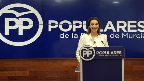 Nuria Fuentes, portavoz del PPRM Nuria Fuentes, portavoz del PPRM