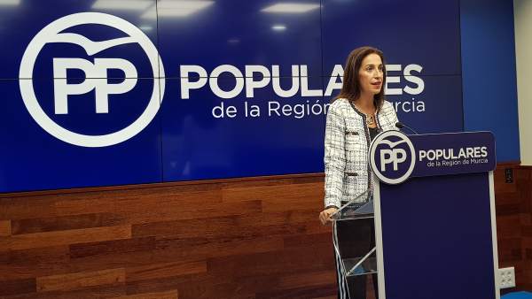 La portavoz regional del PP, Nuria Fuentes La portavoz regional del PP, Nuria Fuentes