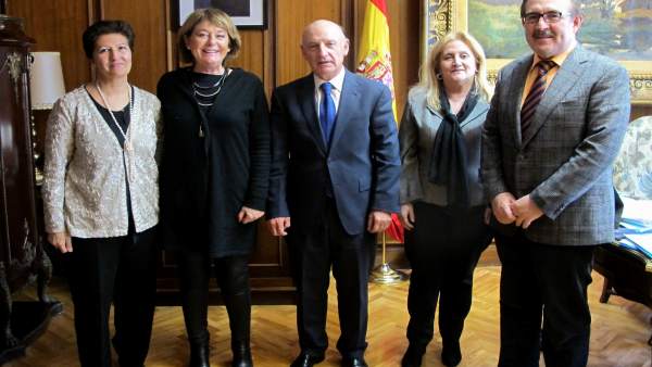 Visita de Sofía Duarte al TSJCM Visita de Sofía Duarte al TSJCM