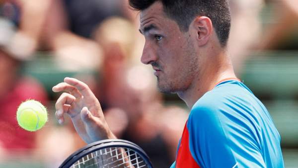 El tenista Bernard Tomic El tenista Bernard Tomic