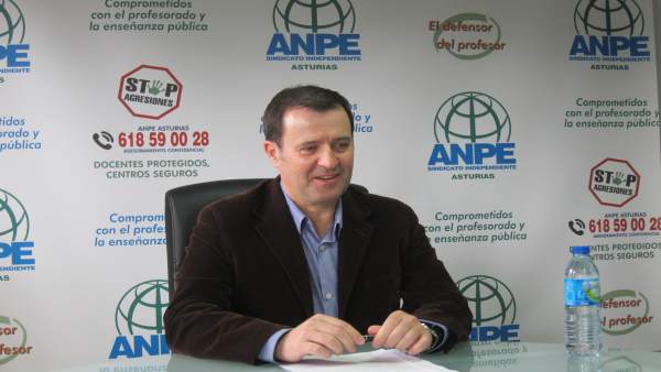 El presidente de ANPE-Asturias, Gumersindo Rodríguez. El presidente de ANPE-Asturias, Gumersindo Rodríguez.