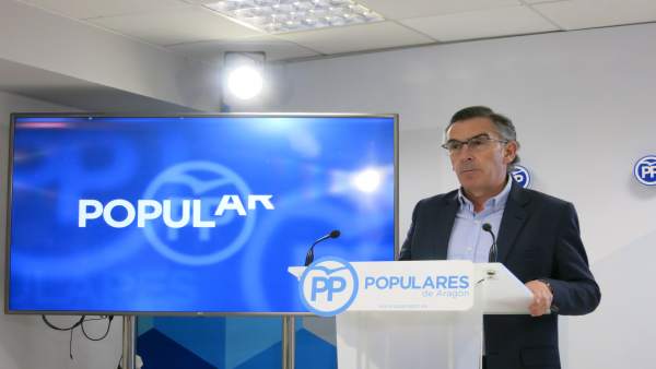 El presidente del PP Aragón, Luis Maria Beamonte El presidente del PP Aragón, Luis Maria Beamonte