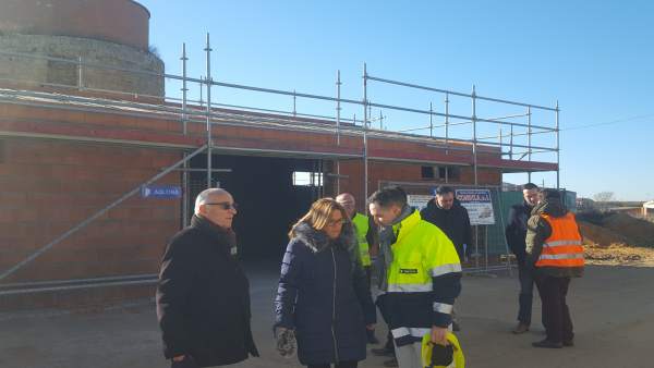 Martín Pozo visita la planta de Villalpando 11-1-2019 Martín Pozo visita la planta de Villalpando 11-1-2019