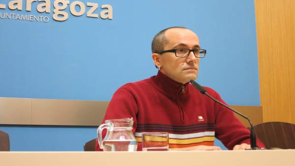 El consejero de Servicios Públicos de Zaragoza, Alberto Cubero El consejero de Servicios Públicos de Zaragoza, Alberto Cubero
