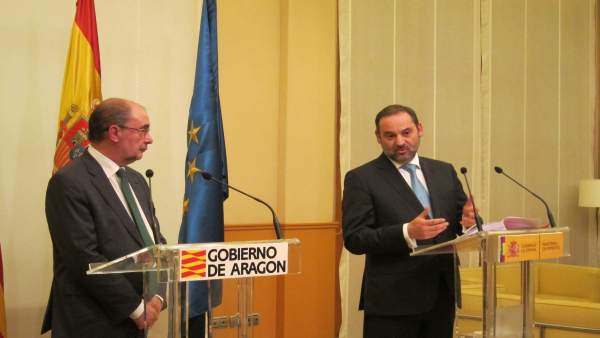 Javier Lambán Y José Luis Ábalos Javier Lambán Y José Luis Ábalos