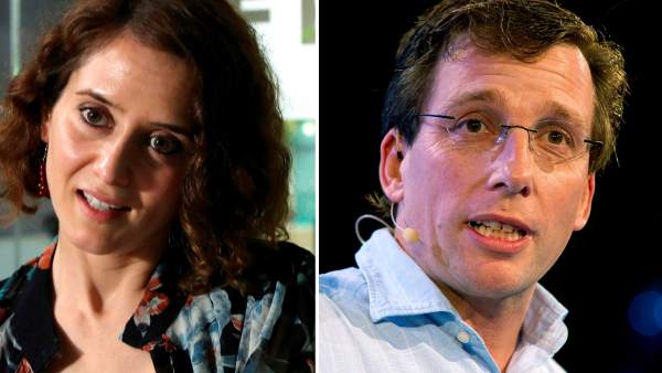 Isabel Díaz Ayuso y José Luis Martínez Almeida Isabel Díaz Ayuso y José Luis Martínez Almeida