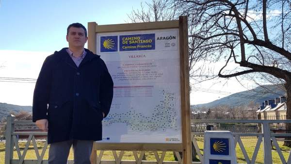 Gobierno de Aragón impulsa la mejora de la señalización del Camino de Santiago. Gobierno de Aragón impulsa la mejora de la señalización del Camino de Santiago.