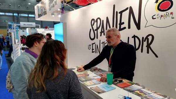 Estand de Turespaña en la Feria Messe de Viena Estand de Turespaña en la Feria Messe de Viena