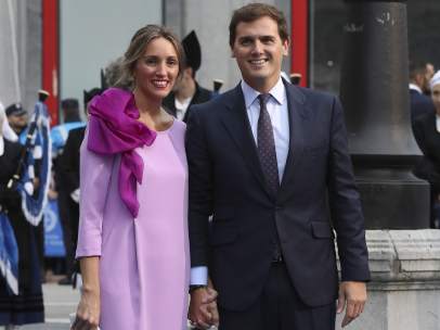 Beatriz Tajuelo y Albert Rivera