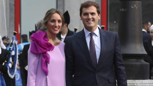 Beatriz Tajuelo y Albert Rivera Beatriz Tajuelo y Albert Rivera