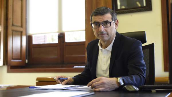 El rector de la UMU, José Antonio Luján El rector de la UMU, José Antonio Luján