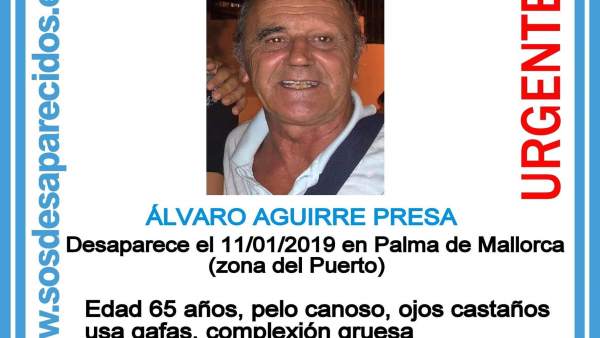 Cartel de desaparecido A. Aguirre Presa Cartel de desaparecido A. Aguirre Presa