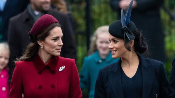 Meghan Markle y su cuñada Kate Meghan Markle y su cuñada Kate