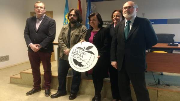 Presentación del logotipo de la candidatura de la cultura sidera. Presentación del logotipo de la candidatura de la cultura sidera.