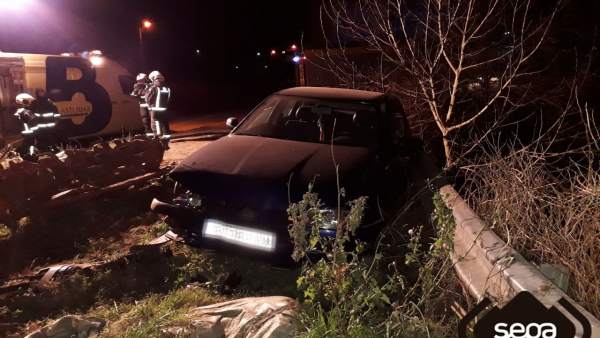 Accidente de tráfico en Coaña. Accidente de tráfico en Coaña.