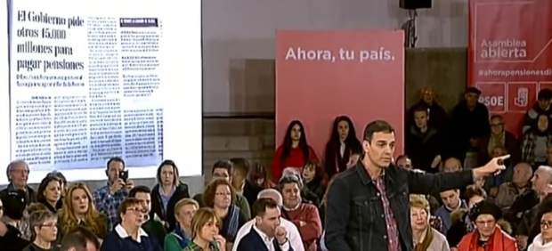 Pedro Sánchez, en enero de 2018