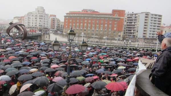 Concentración Pensionistas En Bilbao. Concentración Pensionistas En Bilbao.