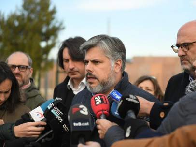 El portavoz de JxCAT, Albert Batet.