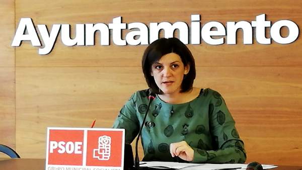 La concejal del PSOE María Marrodán La concejal del PSOE María Marrodán