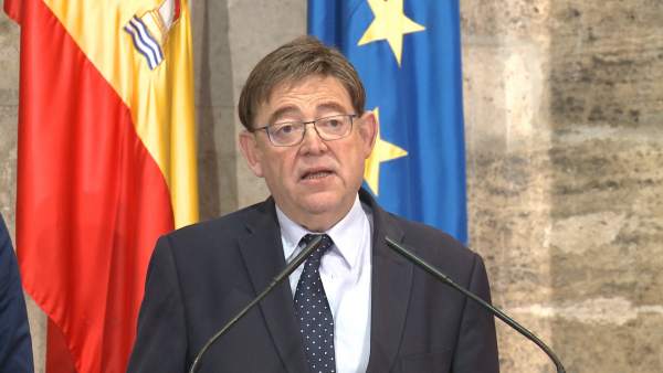 Puig diu que Sánchez "ha complit amb els valencians" i li agraïx el "compromís" del Govern amb la Comunitat Puig diu que Sánchez "ha complit amb els valencians" i li agraïx el "compromís" del Govern amb la Comunitat