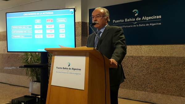 Manuel Morón, presidente de la Autoridad Portuaria de Algeciras Manuel Morón, presidente de la Autoridad Portuaria de Algeciras