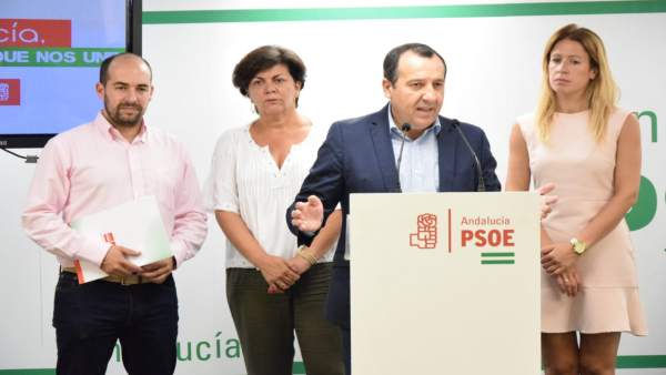 Jose Luis Ruiz Espejo (PSOE) en rueda de prensa Jose Luis Ruiz Espejo (PSOE) en rueda de prensa