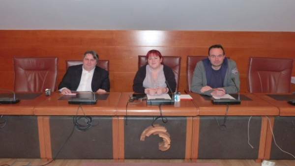 Alberto Bolado, Verónica Ordóñez y José Ramón Blanco Alberto Bolado, Verónica Ordóñez y José Ramón Blanco