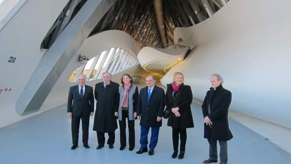 La ministra de Industria visita el Pabellón Puente, sede de Mobility City La ministra de Industria visita el Pabellón Puente, sede de Mobility City