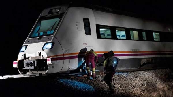 Descarrila un tren de la línea Madrid-Zafra Descarrila un tren de la línea Madrid-Zafra
