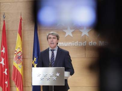 El presidente de la Comunidad de Madrid, Ángel Garrido