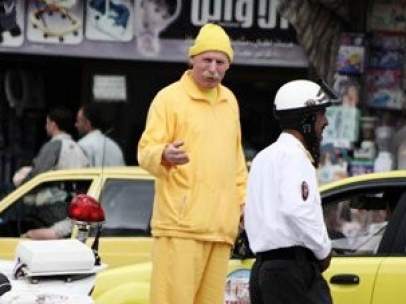 El hombre de amarillo de Alepo