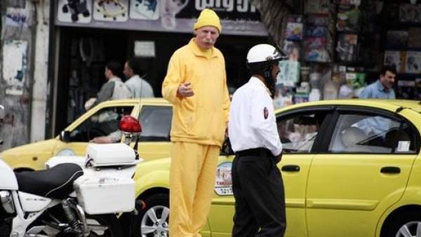 El hombre de amarillo de Alepo El hombre de amarillo de Alepo
