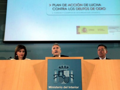 Grande-Marlaska presentación del Plan de acción contra delitos de odio