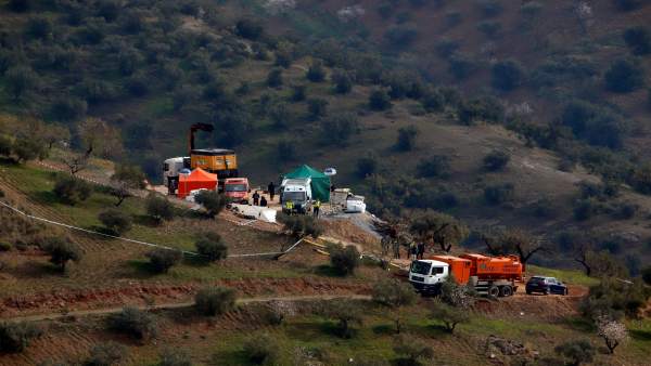 Operativo rescate niño Totalán Operativo rescate niño Totalán