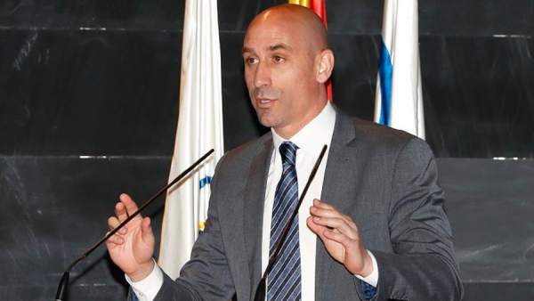 El presidente de la Real Federación Española de Fútbol (RFEF), Luis Rubiales El presidente de la Real Federación Española de Fútbol (RFEF), Luis Rubiales