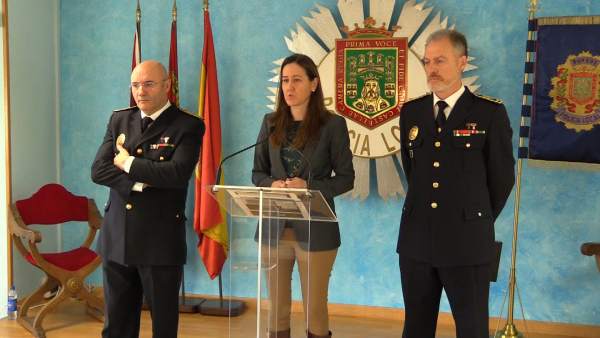 Fernando Sedano, Gema Conde y Félix Ángel García en Burgos 16-1-2019 Fernando Sedano, Gema Conde y Félix Ángel García en Burgos 16-1-2019