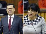 Moreno y Rodríguez, en el debate.