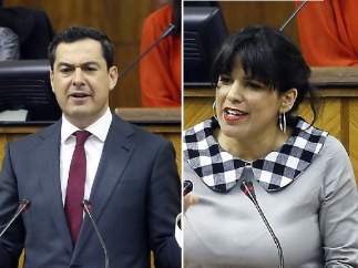 Moreno y Rodríguez, en el debate.