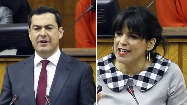 Moreno y Rodríguez, en el debate. Moreno y Rodríguez, en el debate.