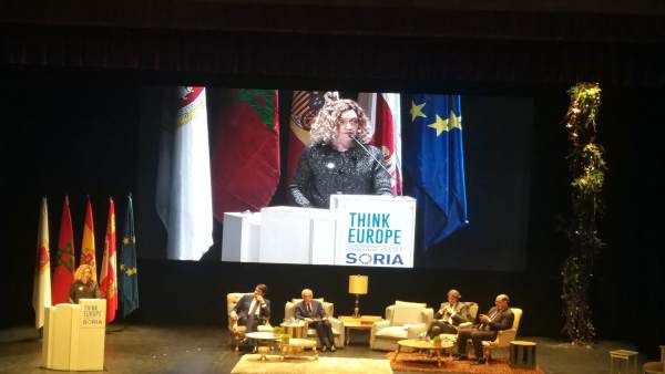 Batet en la inauguración de Think Europe en Soria 16-1-2019 Batet en la inauguración de Think Europe en Soria 16-1-2019
