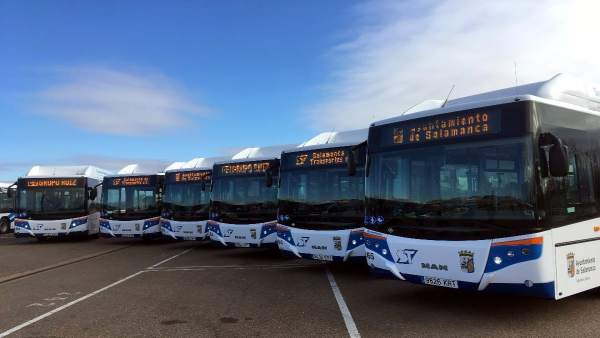 Nuevos autobuses urbanos del Ayuntamiento de Salamanca Nuevos autobuses urbanos del Ayuntamiento de Salamanca