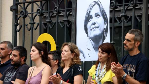 Acto por la excarcelación de Carme Forcadell organizado por la Plataforma Free Forcadell en Sabadell. Acto por la excarcelación de Carme Forcadell organizado por la Plataforma Free Forcadell en Sabadell.