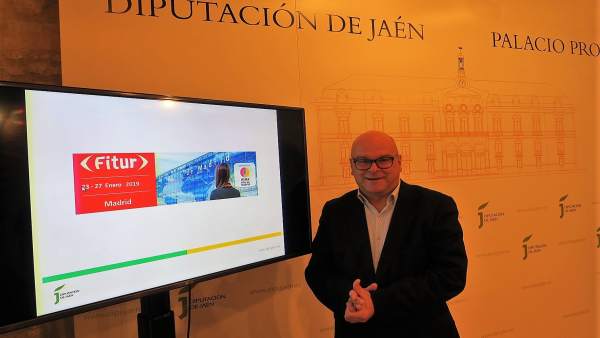 Manuel Fernández presenta la presencia de la provincia de Jaén en Fitur 2019. Manuel Fernández presenta la presencia de la provincia de Jaén en Fitur 2019.