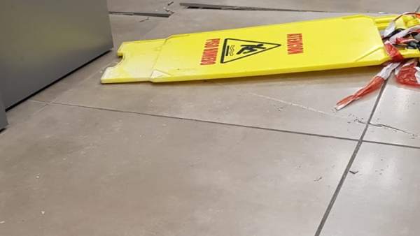 Suelo de los juzgados de lo Penal en el Edificio Noga Suelo de los juzgados de lo Penal en el Edificio Noga