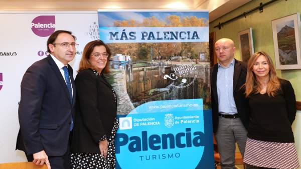 Armisén y Polanco presentan la oferta en Fitur. Armisén y Polanco presentan la oferta en Fitur.