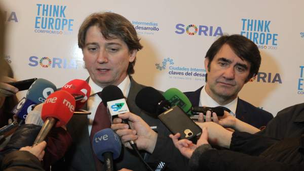 Carlos Martínez, alcalde de Soria. Carlos Martínez, alcalde de Soria.