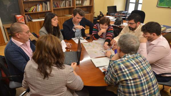 Reunión sobre la ludopatía con el concejal de Participación Ciudadana. 16-1-2019 Reunión sobre la ludopatía con el concejal de Participación Ciudadana. 16-1-2019