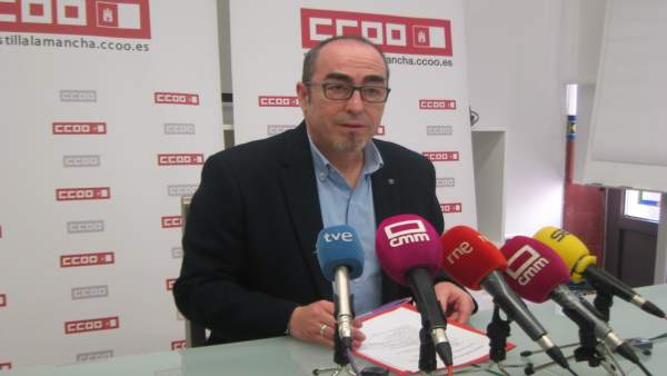 Secretario regional de CCOO, Paco de la Rosa Secretario regional de CCOO, Paco de la Rosa