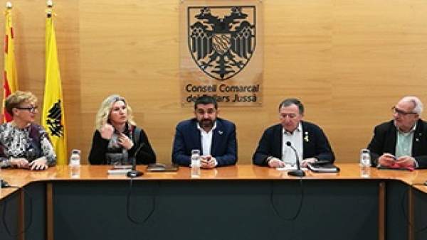 El conseller Chakir el Homrani ha visitado este miércoles Tremp El conseller Chakir el Homrani ha visitado este miércoles Tremp