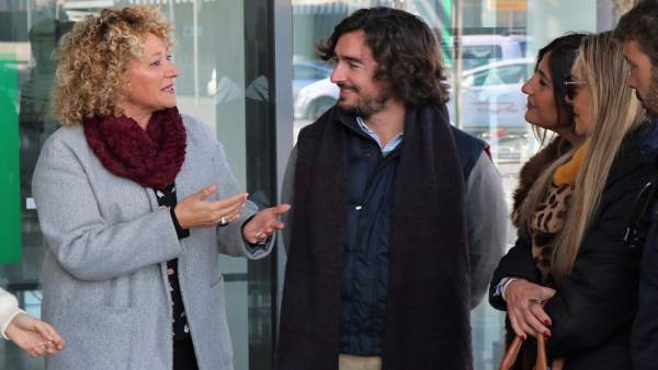La candidata del PP Pilar Marín. La candidata del PP Pilar Marín.